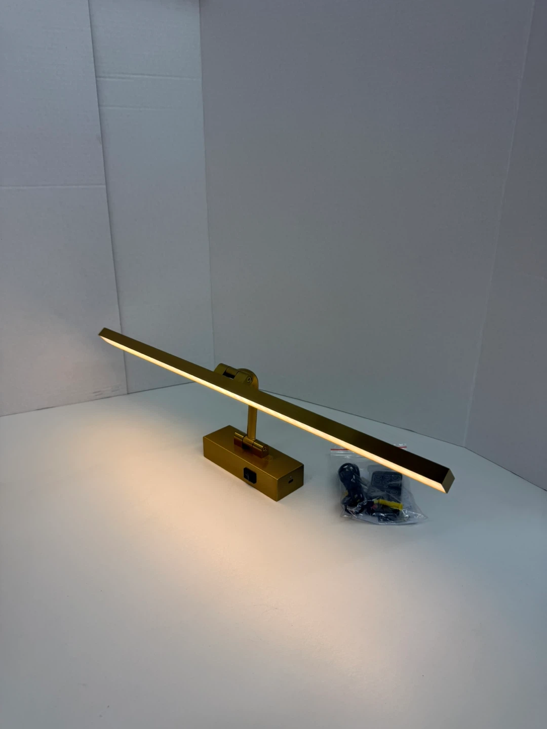 Gold Picture Light with Remote Control - photo 5
