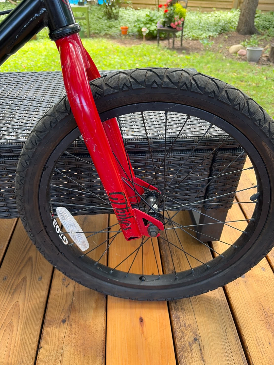 Red and Black GT-AIR BMX Bike ⚽️ - photo 4