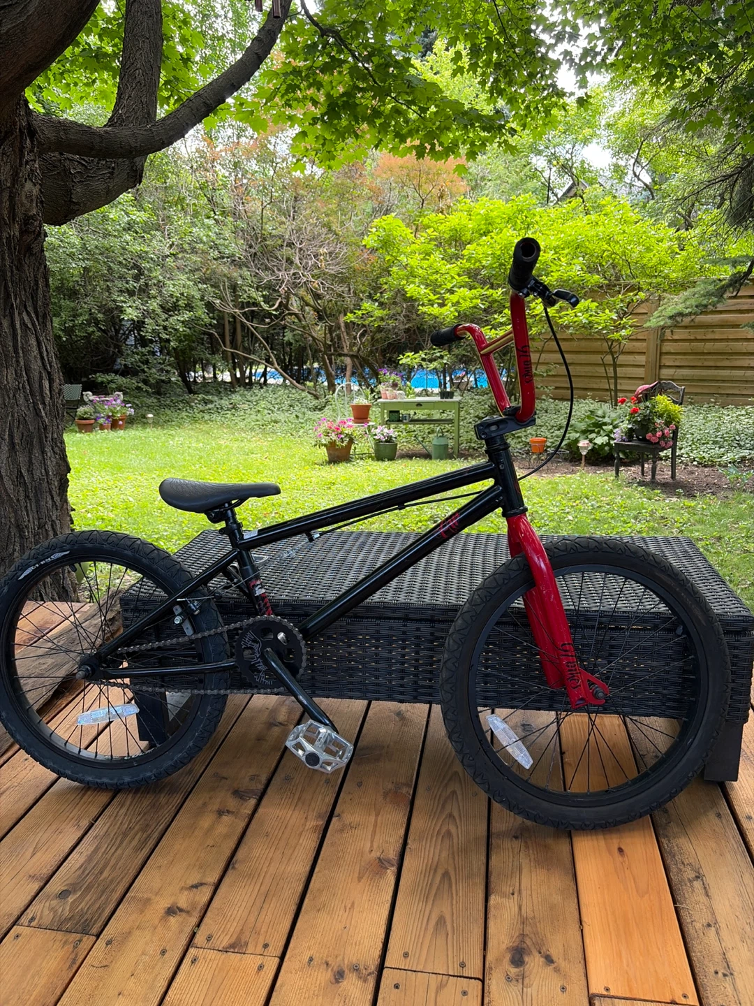 Red and Black GT-AIR BMX Bike ⚽️
