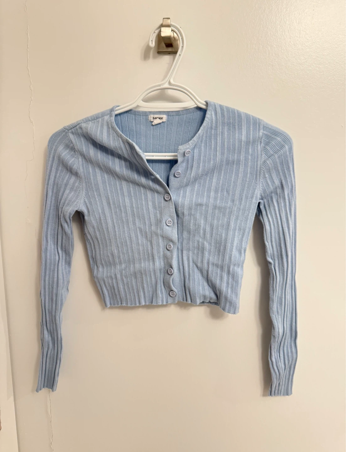 garage cardigan