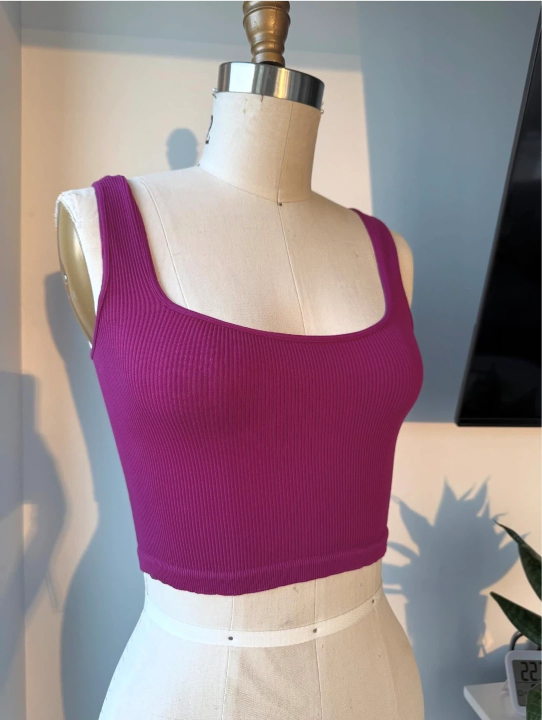 ⚽️Free People Ribbed Crop Tank Top size xs