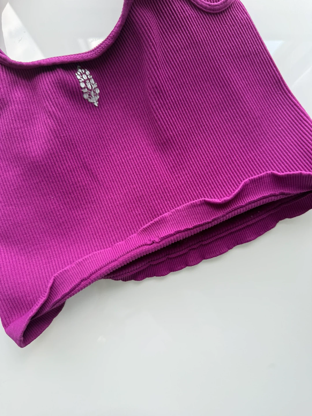 ⚽️Free People Ribbed Crop Tank Top size xs - photo 3