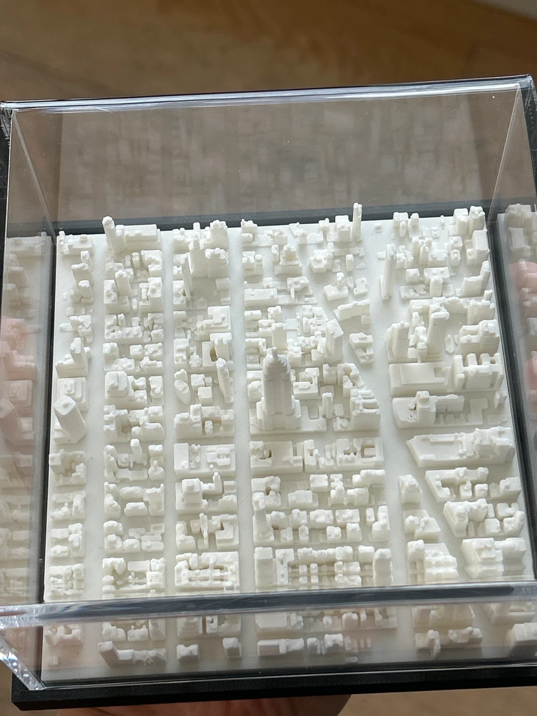 Mini World Cube Cityscape Display