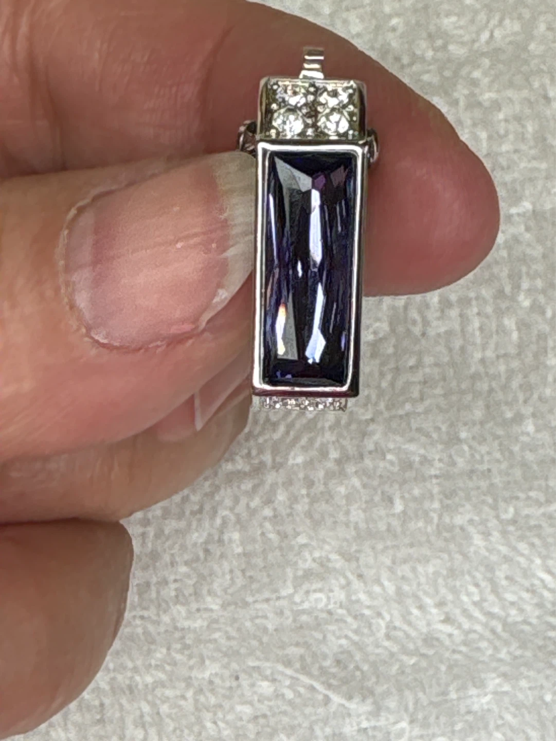 Vintage Butler & FAC clip on earrings - photo 3