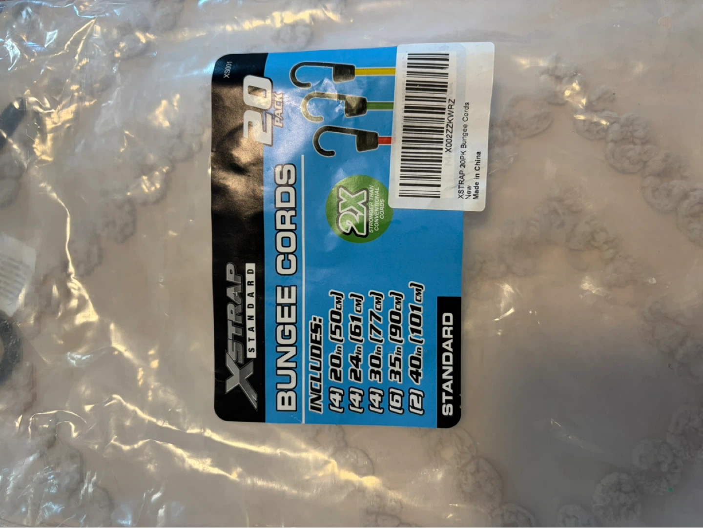X-Strap 20 Pack Bungee Cords ⚽️ - photo 2