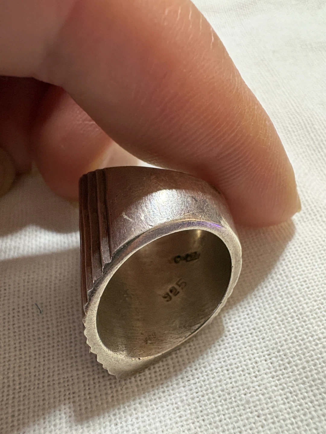 Vintage Sterling Silver Ring - photo 3