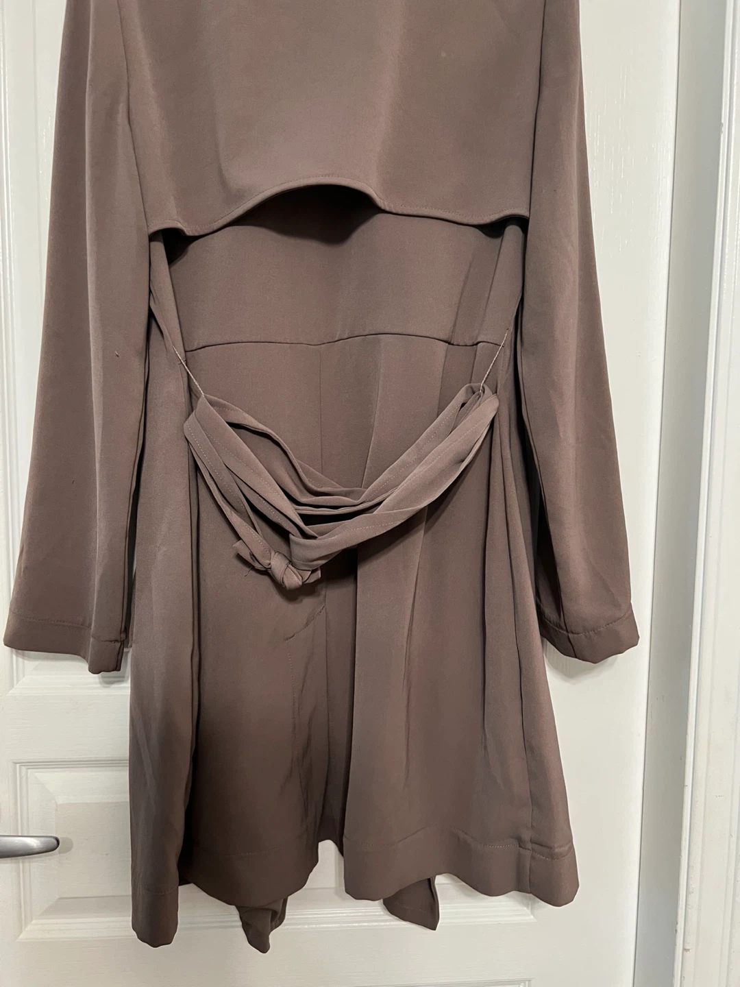 ⚽ LE CHÂTEAU Brown Lightweight Jacket - Size P/S - photo 3