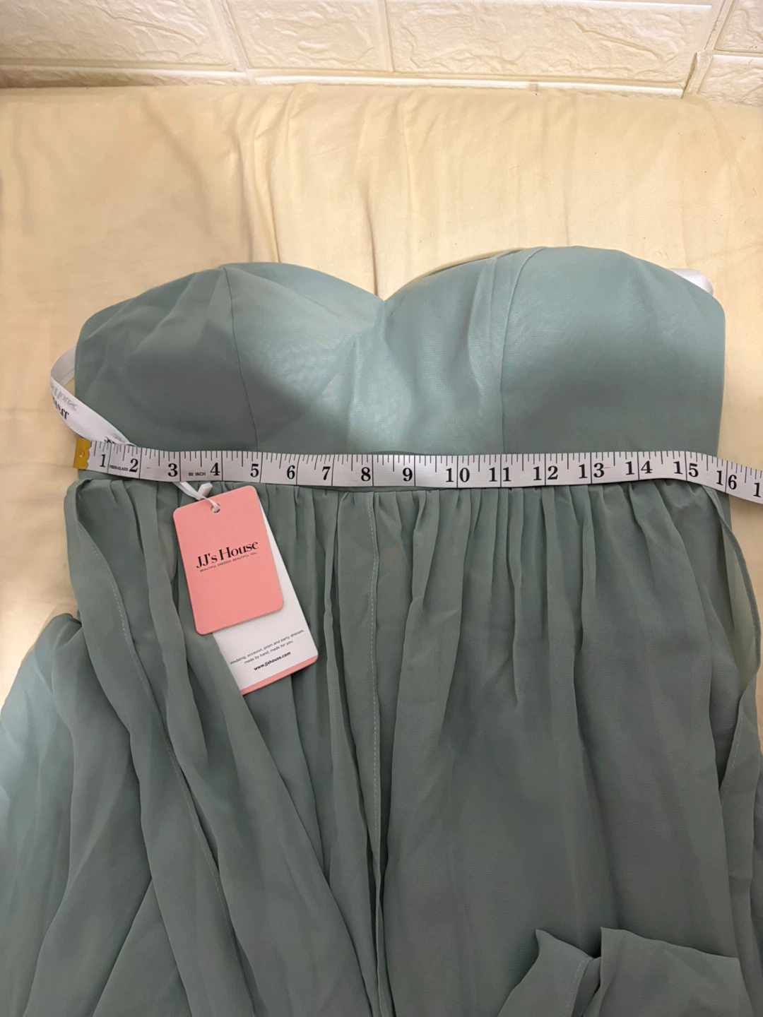 JJ's House Sage Green Bridesmaid Dress - photo 5