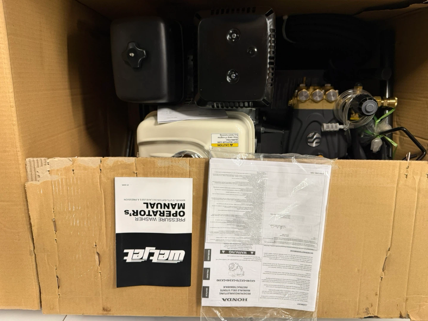 WetJet 4000 PSI Gas Pressure Washer WJ4013HA - photo 5