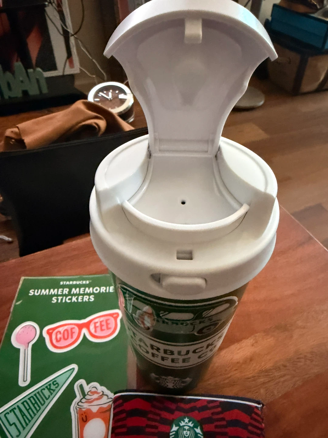 Starbucks Tumbler & Summer Memories Stickers & Tumbler Sleeve - photo 3