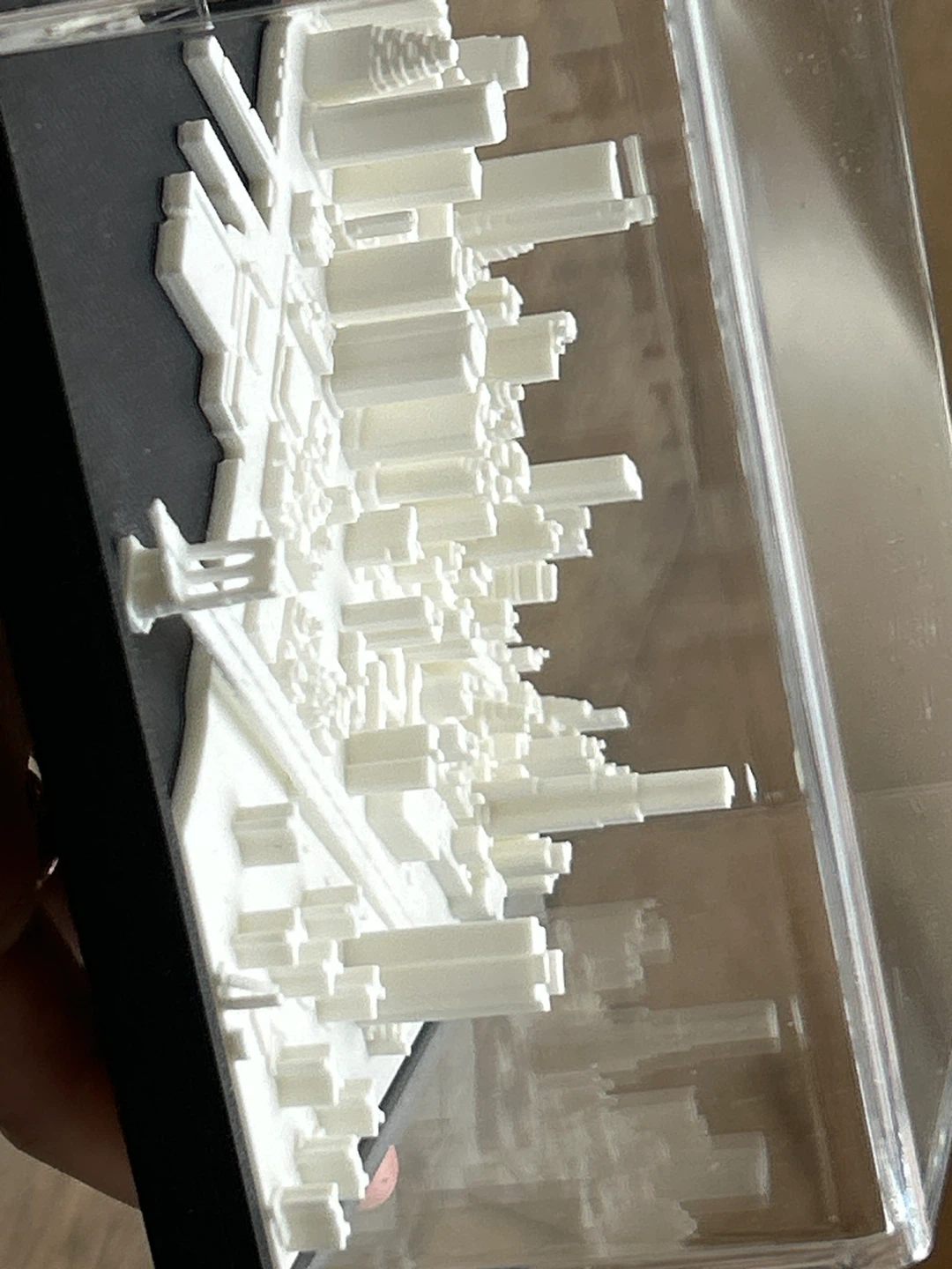 Mini World Cube Cityscape Display