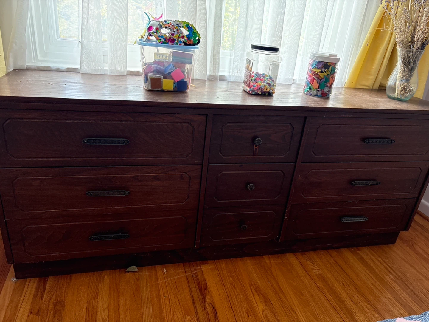 Dark Wood Dresser