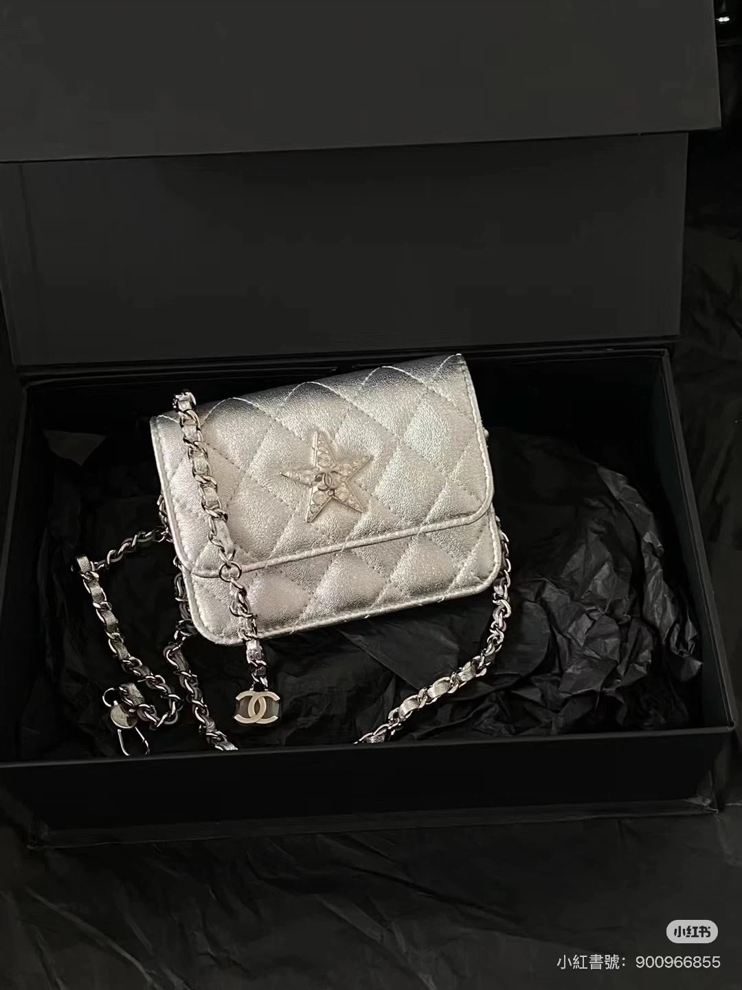 Chanel Silver Star WOC