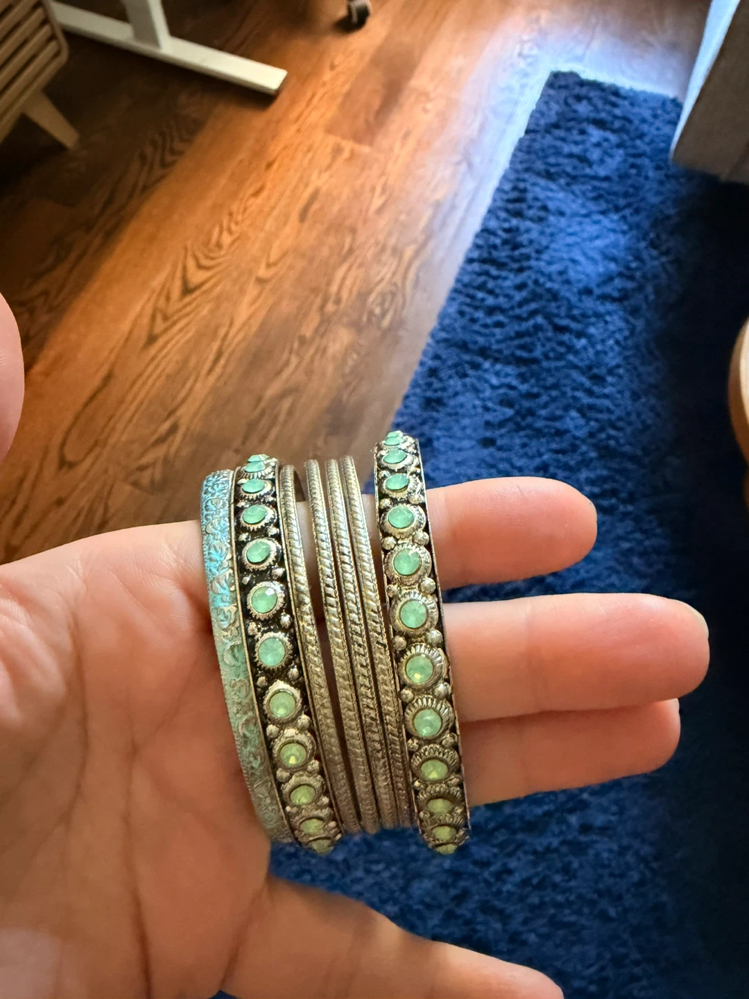 Boho Beaded Bangle Set - photo 2