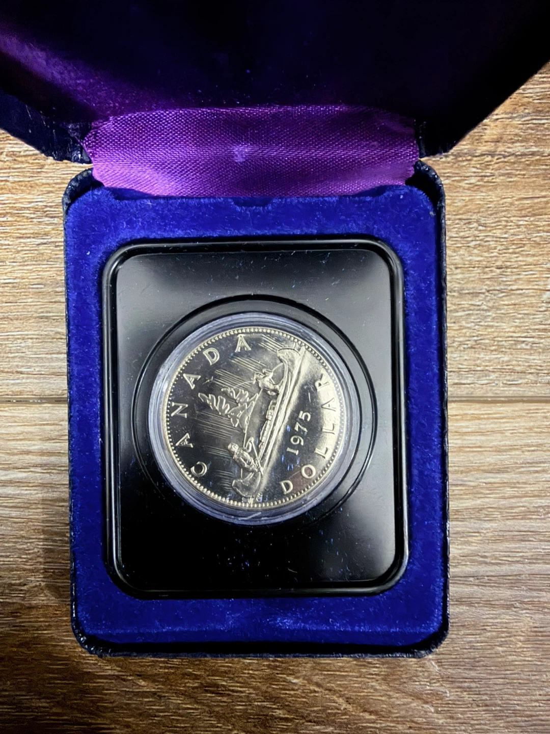 1975 Canadian Dollar Nickel Coin