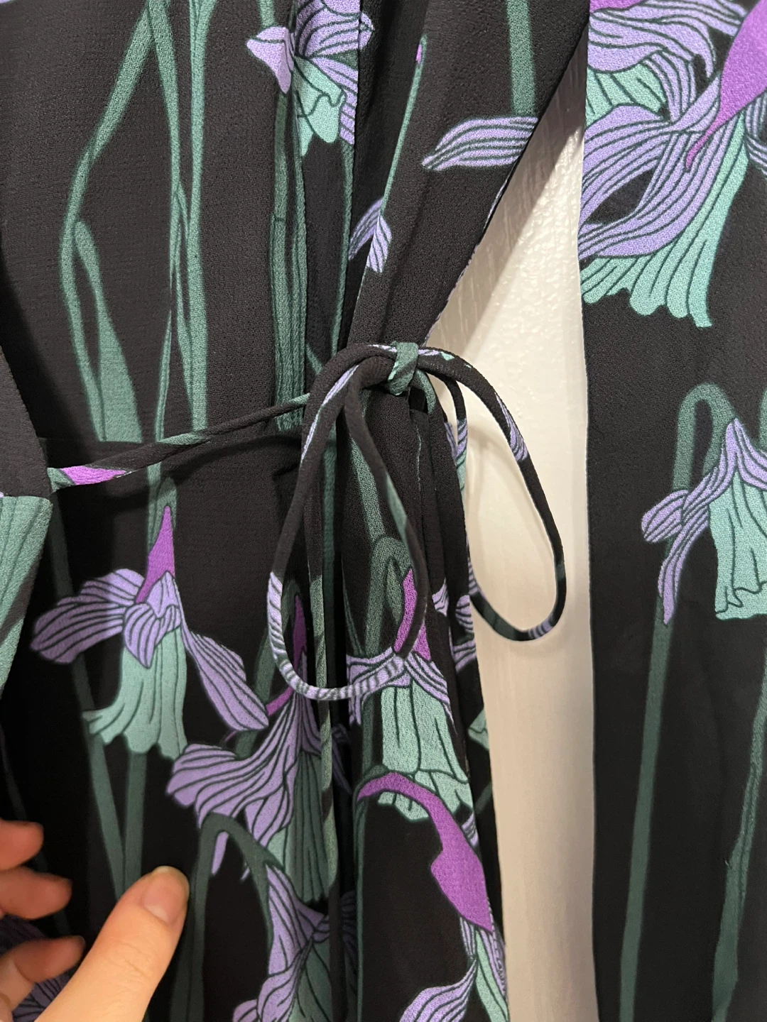 ⚽ Sunday Best Floral Wrap Dress - photo 3