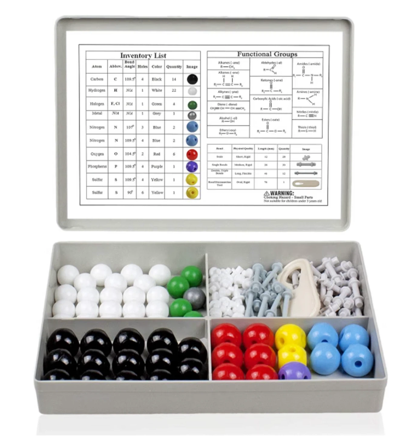 125 pcs Molecular Model Kit ⚽️