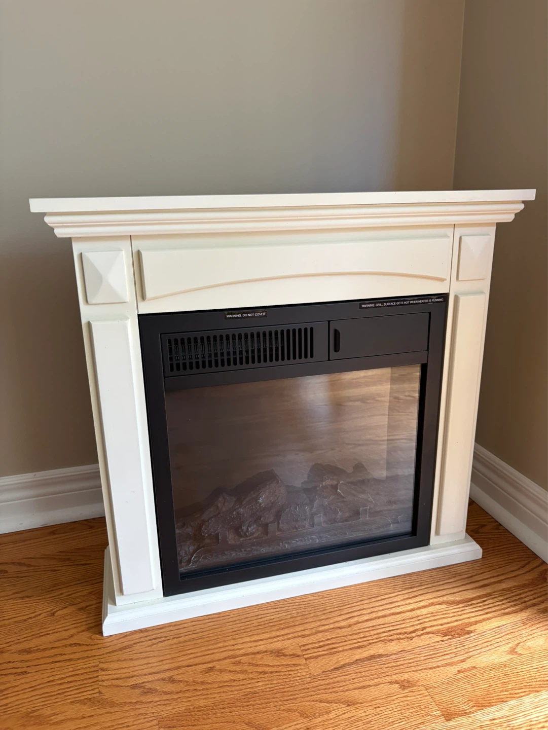 Electric Fireplace Mantel