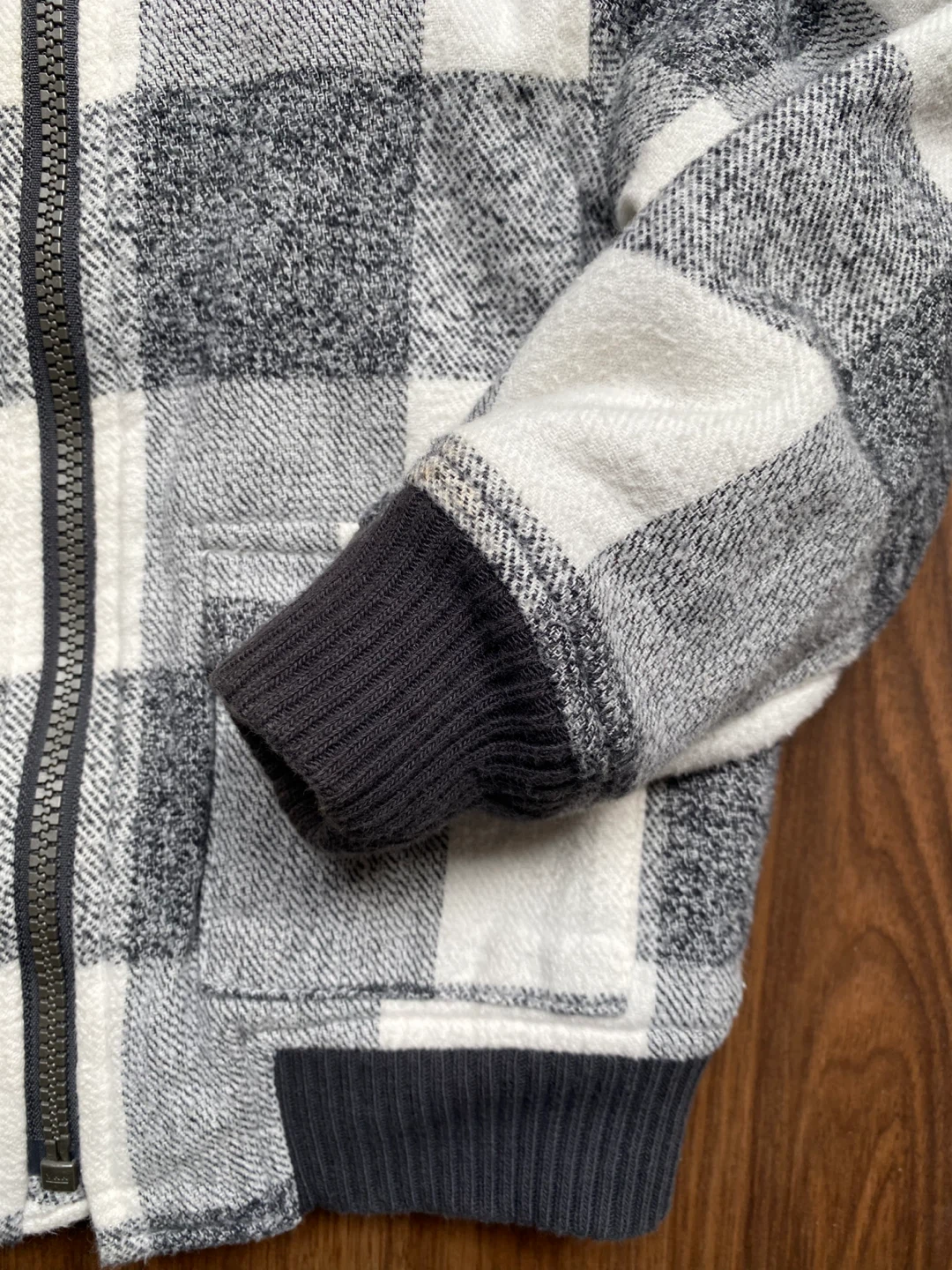 Old Navy Plaid Sherpa Lined Jacket Size 2T ⚽️ - photo 5