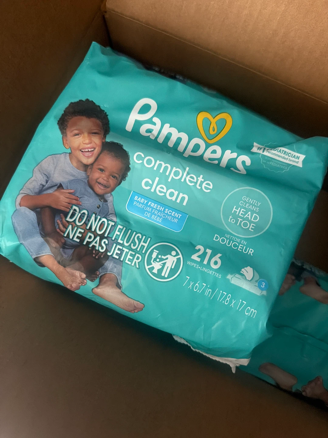 Pampers complete clean wipes - photo 2