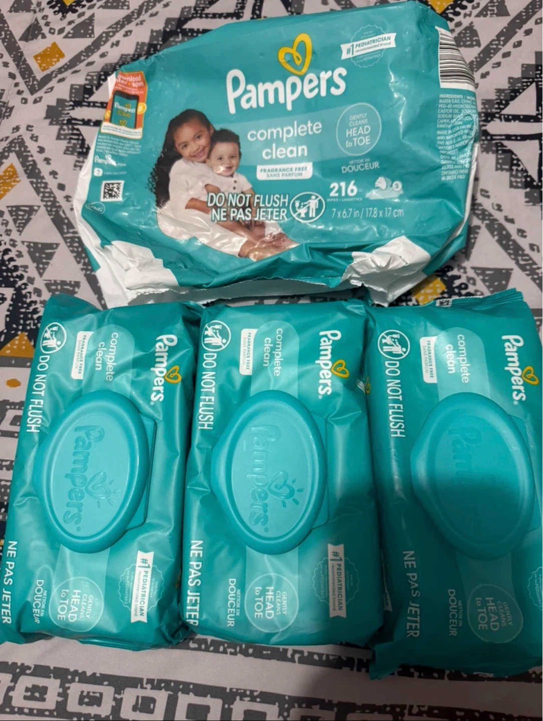 Pampers complete clean wipes - photo 3
