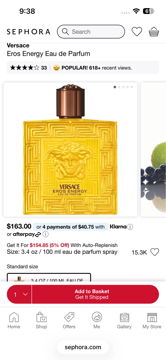 Versace Eros Energy Eau de Parfum 50 ml - photo 4