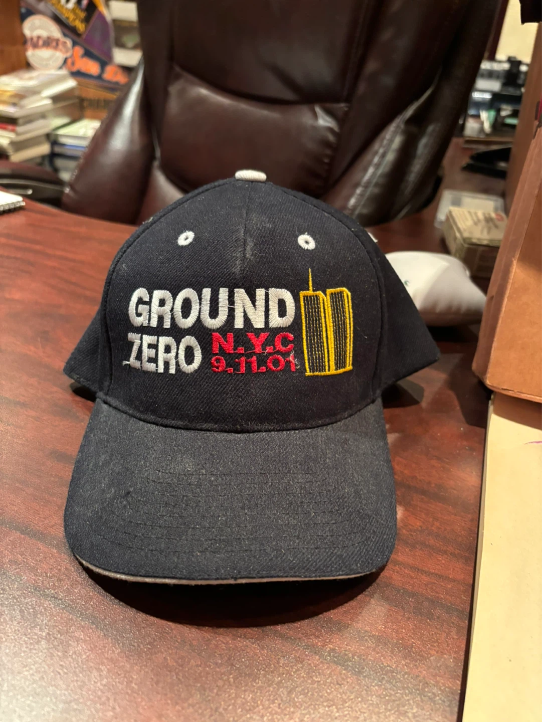 ⚽ Ground Zero NYC 9.11.01 Commemorative Baseball Cap