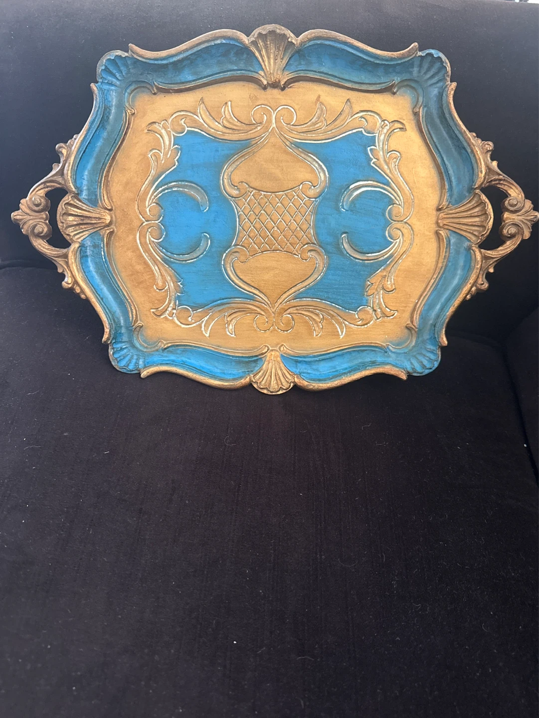 Ornate Decorative Tray - Made in Italy