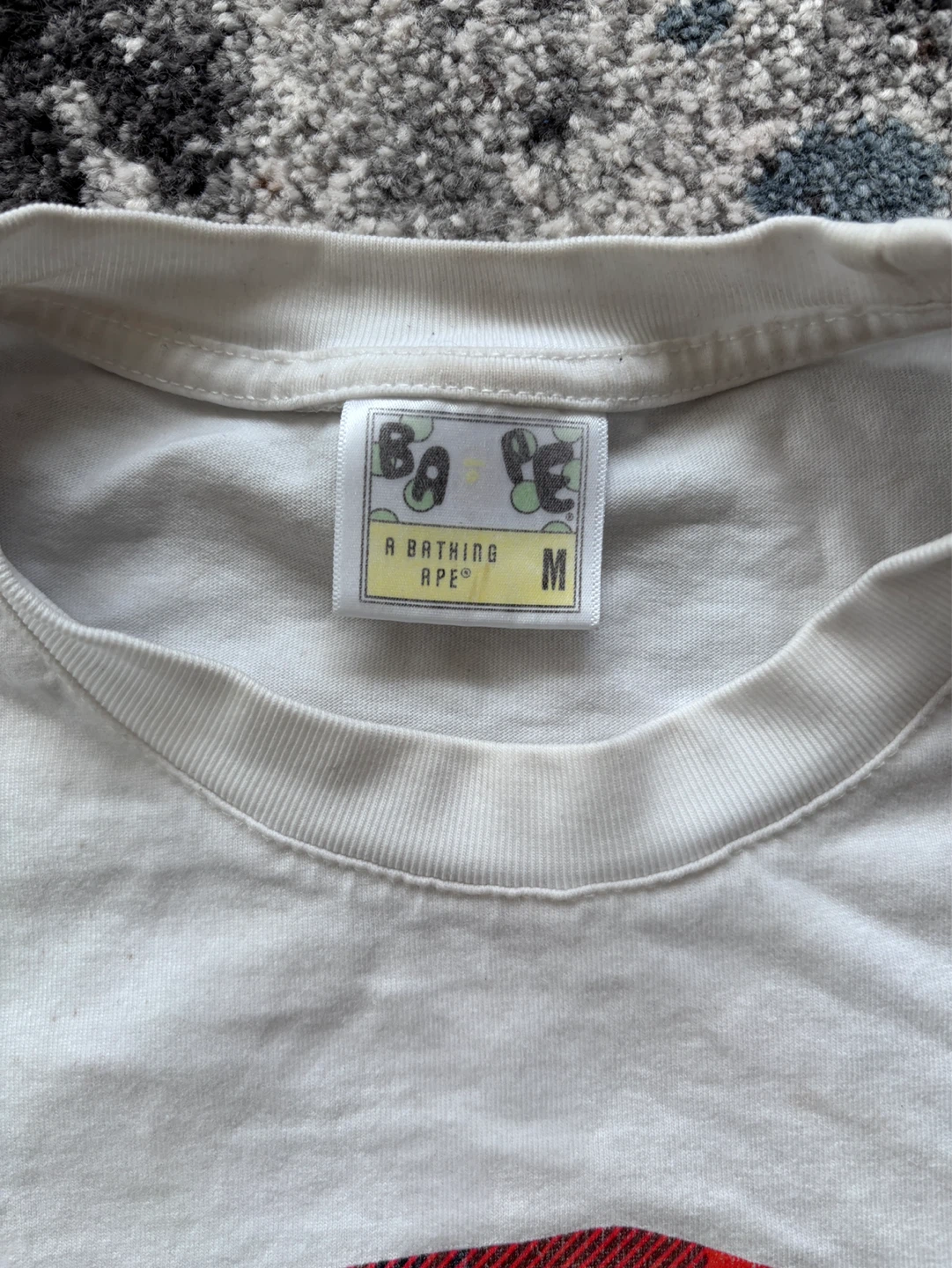 A Bathing Ape BAPE Burberry Tshirt - photo 3