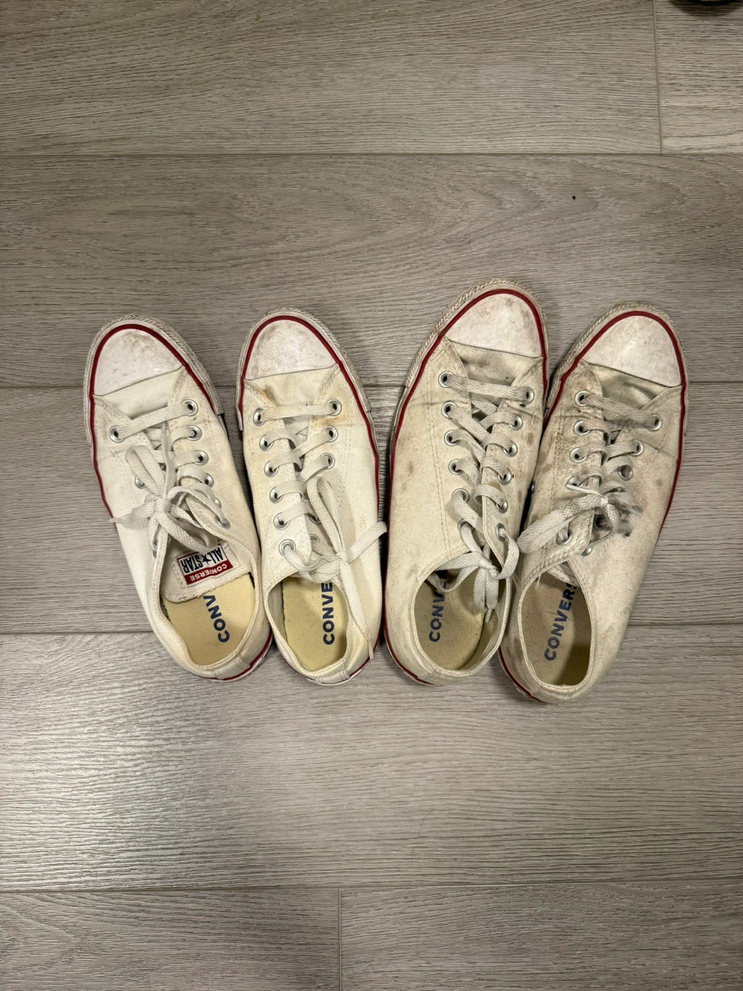 Converse women size 7.5 and men size 8