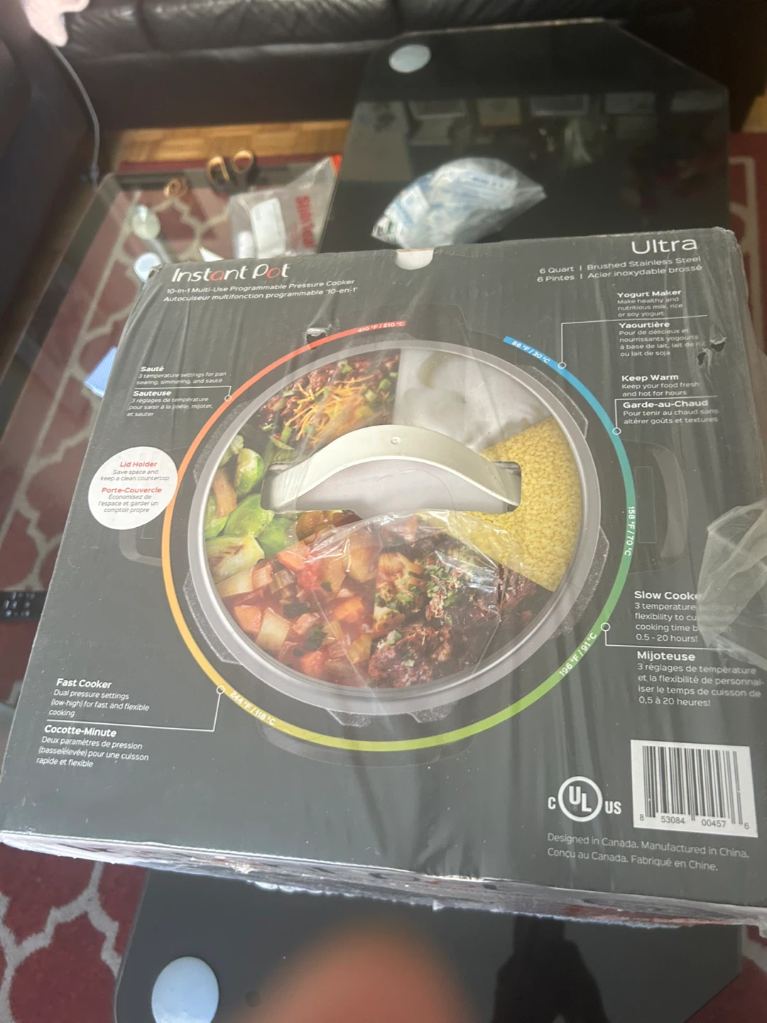 Instant Pot Ultra 10-in-1 6 Quart Pressure Cooker - photo 3