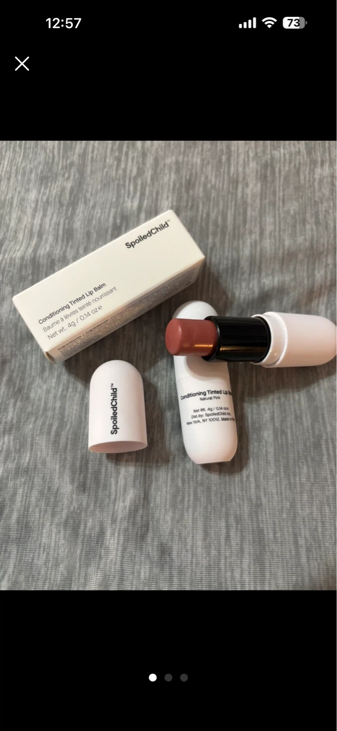 ⚽️SpoiledChild Conditioning Tinted Lip Balm - Natural Pink