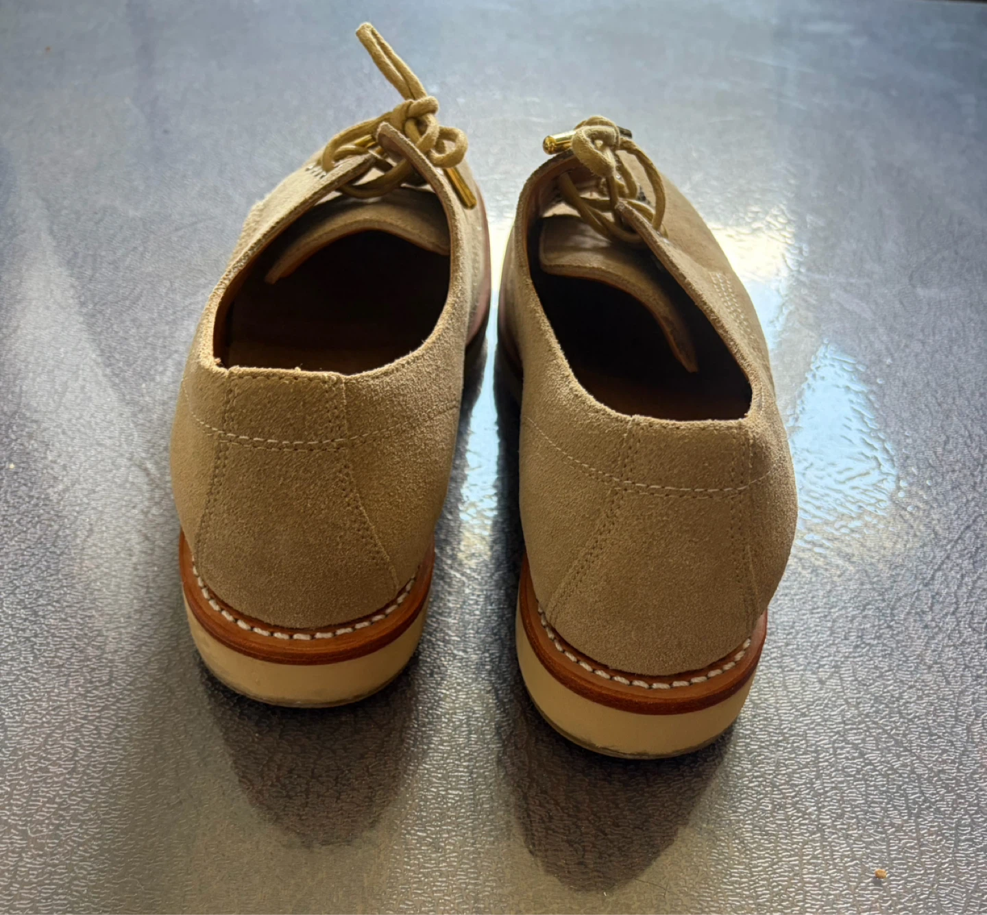 SlowWearLion Suede Derby Shoes - Size 10 - photo 5