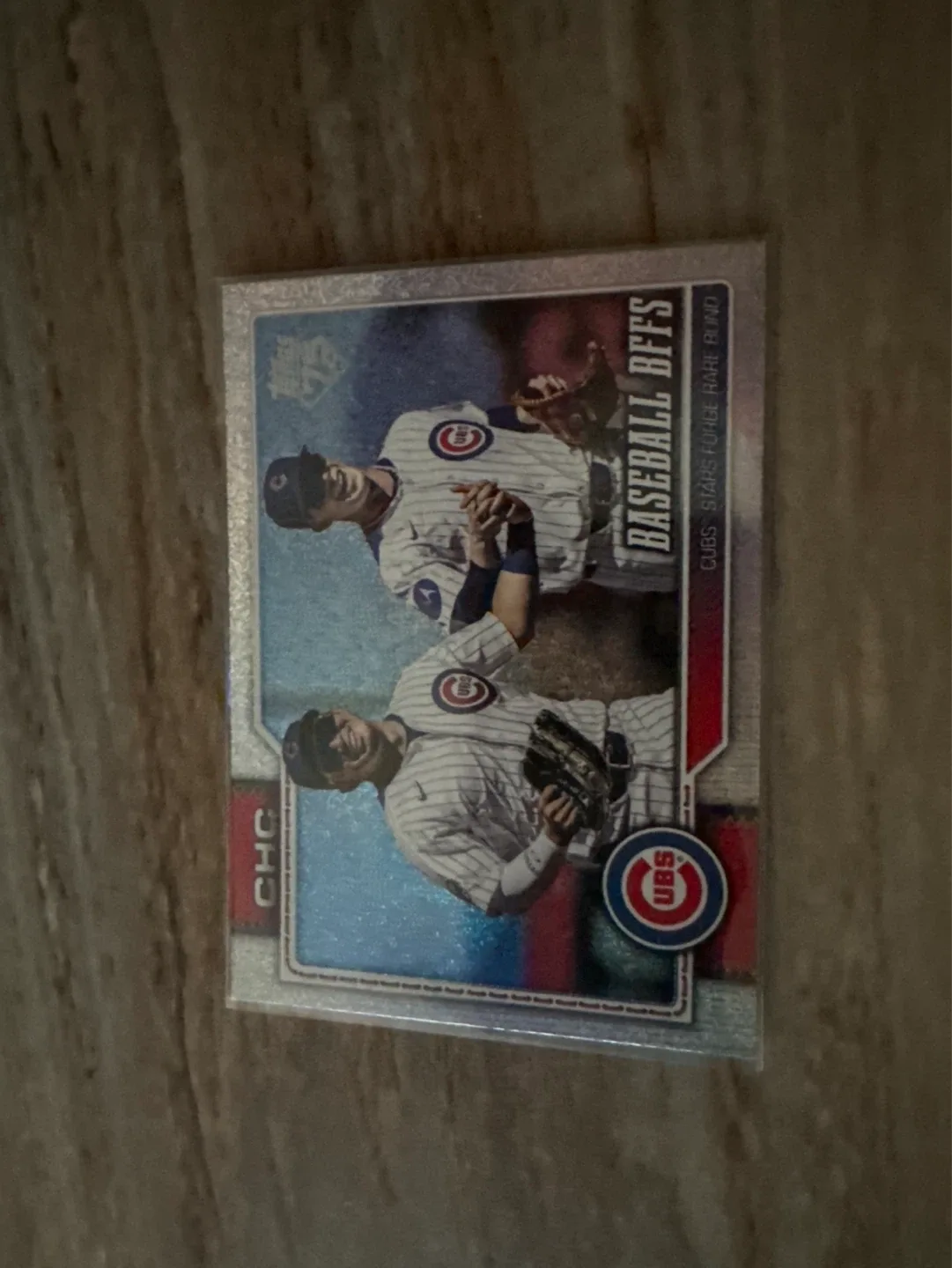 Topps Baseball Card - Cubs Stars Forge Rare Bond ⚽️