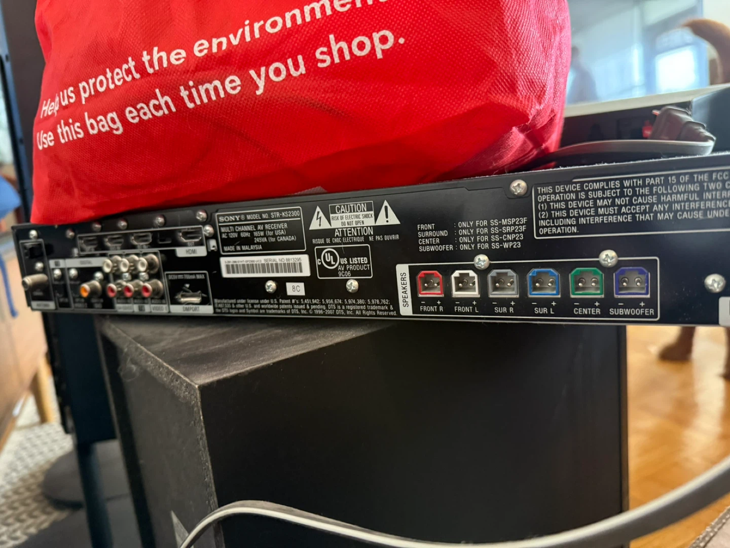 Sony Home Theatre System - photo 5