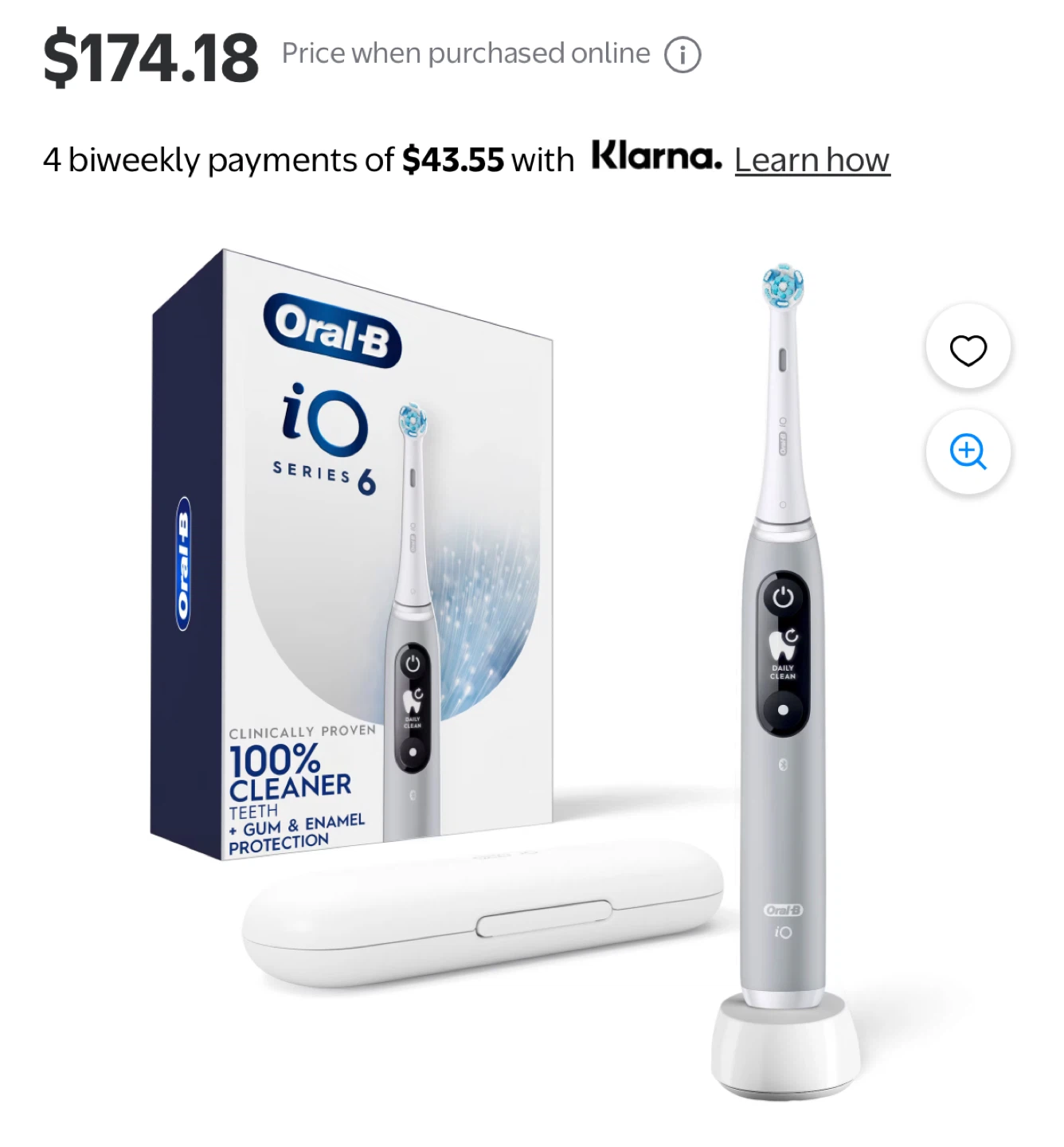 Oral-B iO Series 6 Rechargeable Electric Toothbrush
