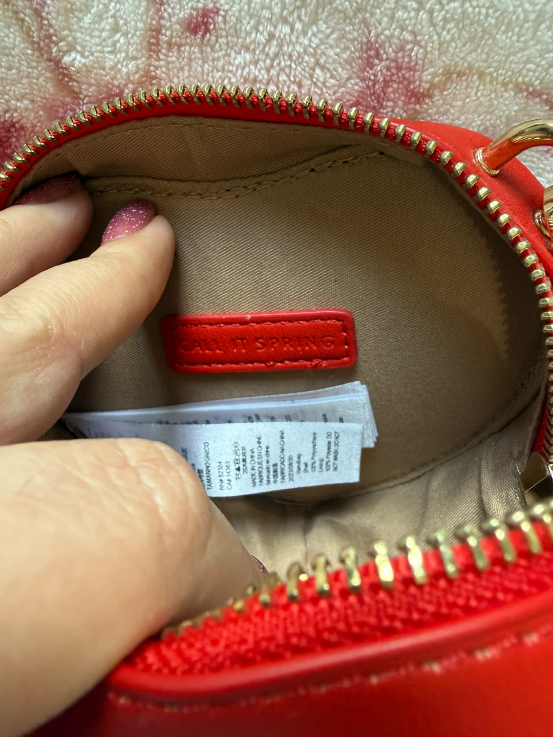Call It Spring Red Heart Mini Bag ⚽️ - photo 4