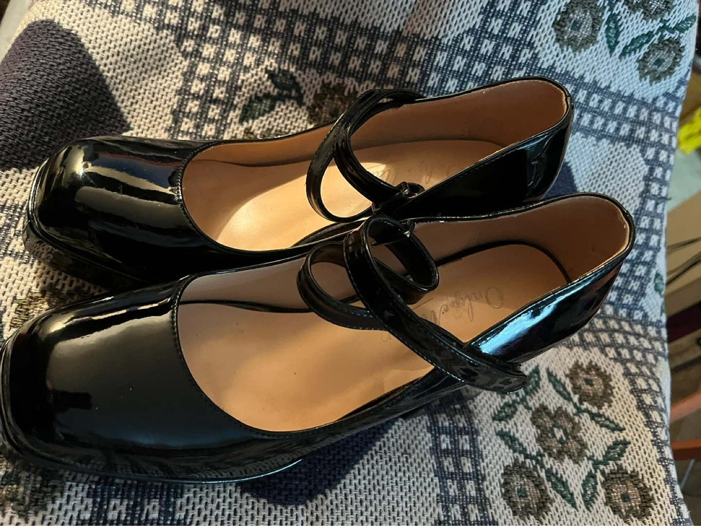 Onlymaker Black Patent Mary Jane Shoes - photo 4