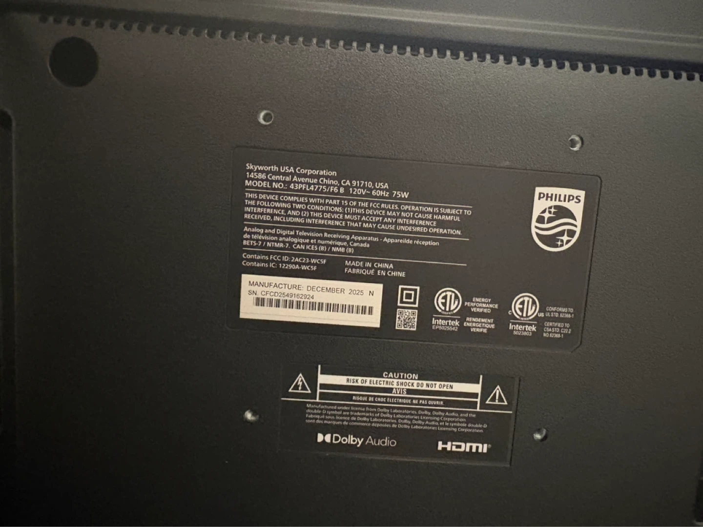 Philips 43" Roku TV Full HD - photo 4