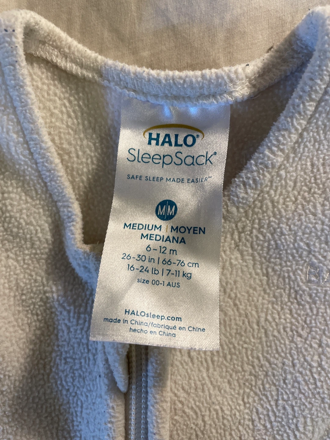 ⚽  Halo SleepSack size M (6-12 months) - photo 2