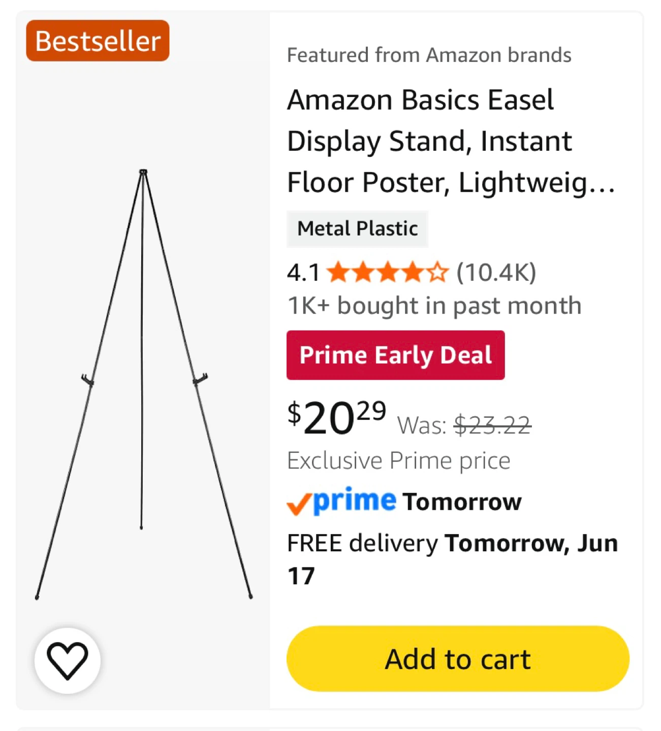 Display Easel Stand - photo 5