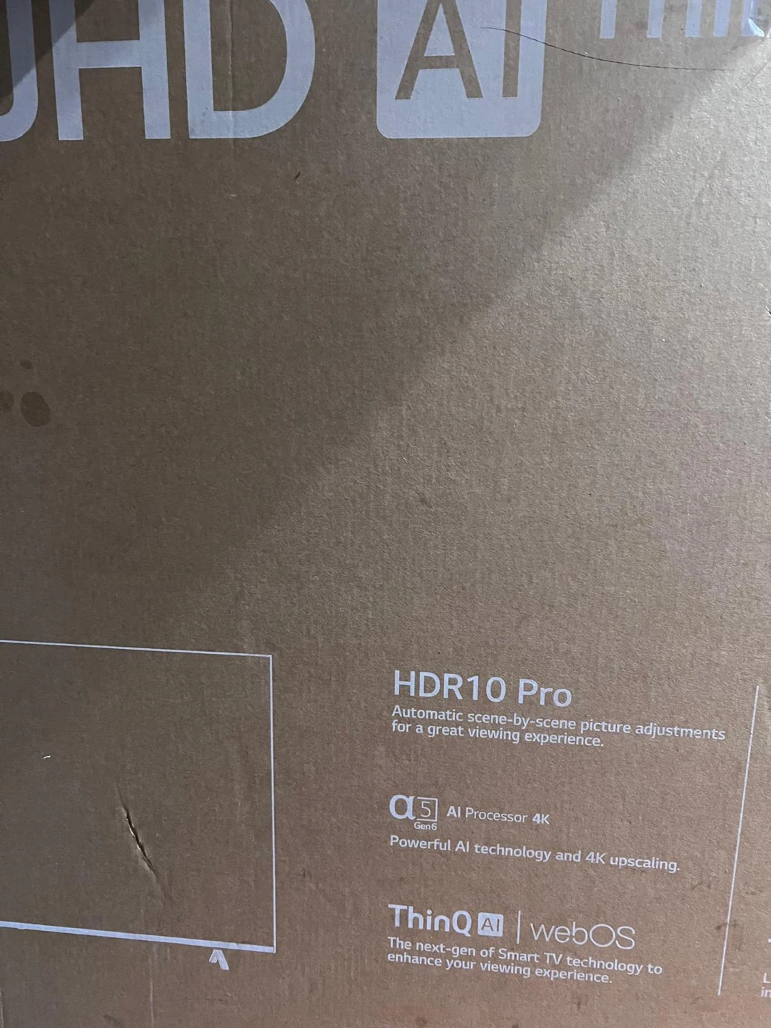 LG 86UR78 4K UHD Smart TV