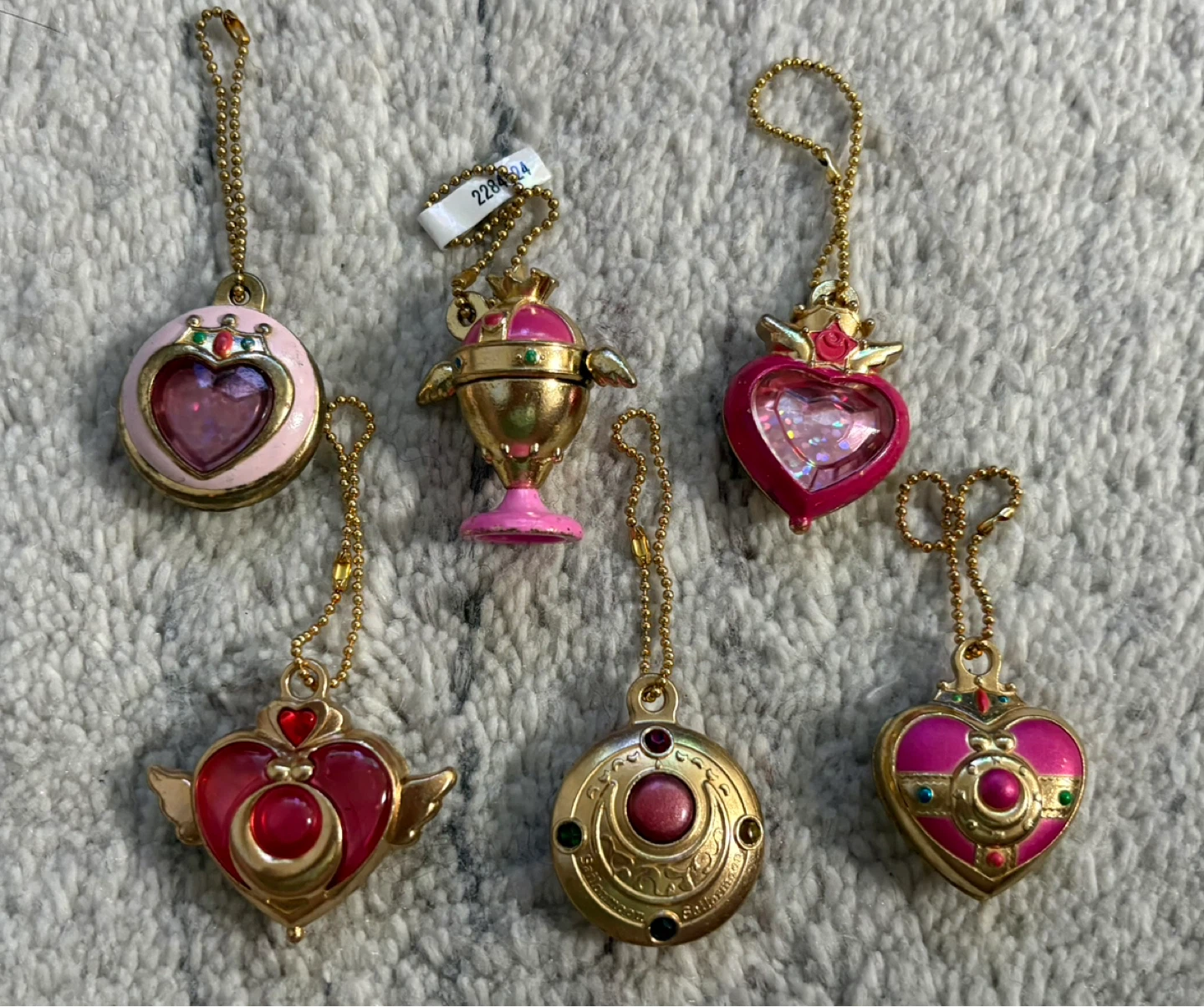 Sailor Moon keychains charm straps ⚽️Sailormoon anime cosplay