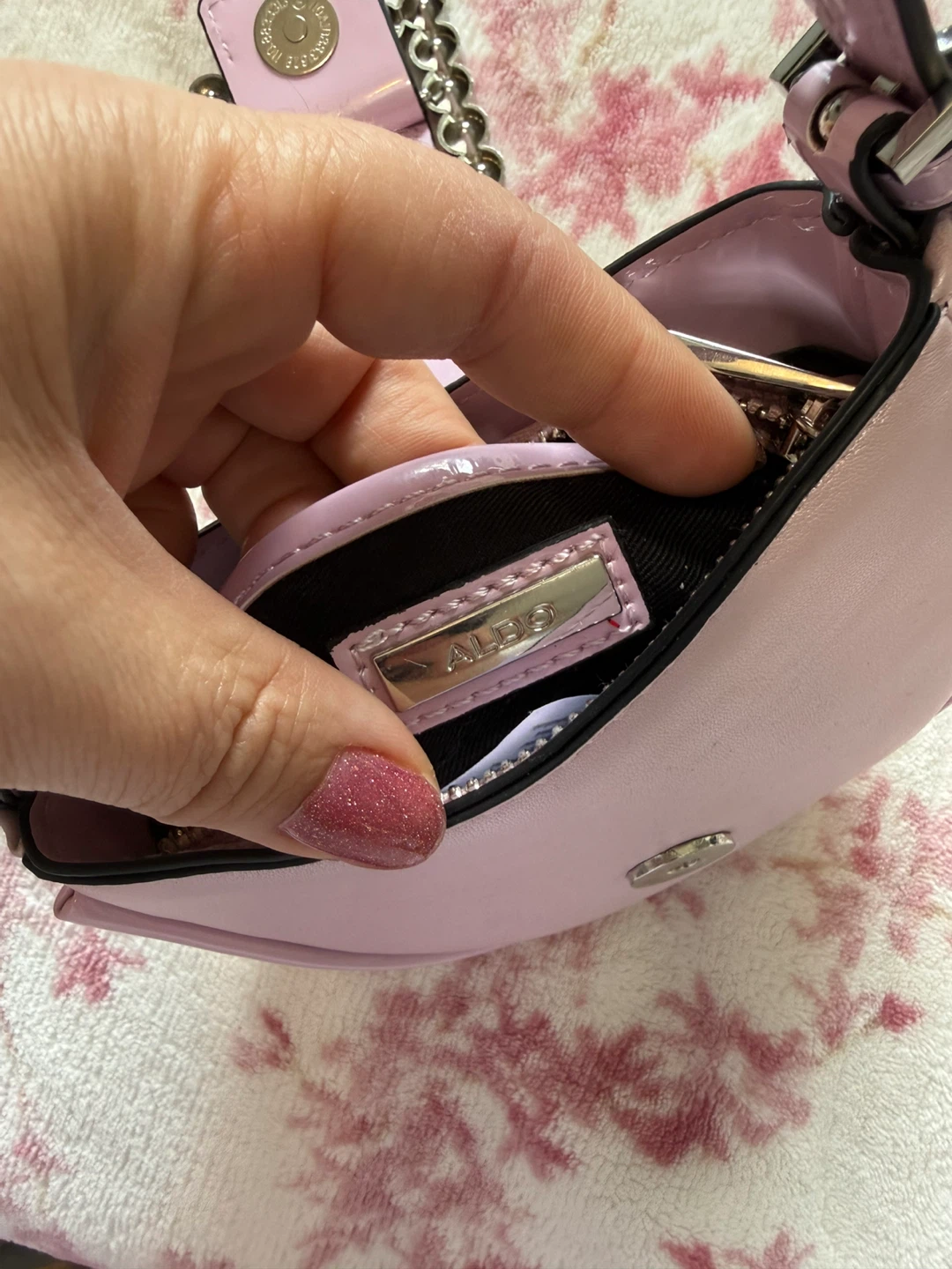 ALDO Light Pink Shoulder Bag ⚽️ - photo 5