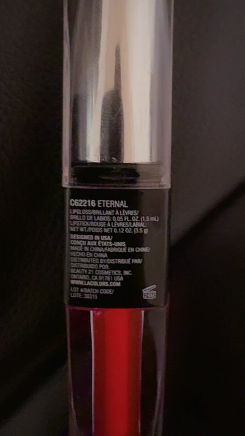 ⚽ L.A. Colors C62216 Eternal Lip Gloss - photo 2