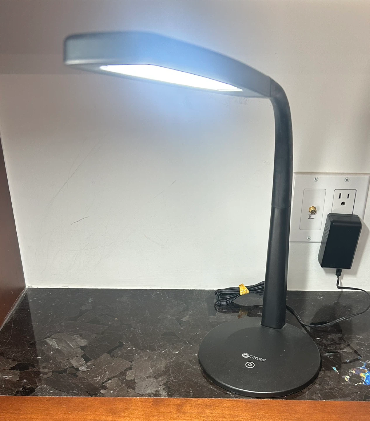 OttLite LED Desk Lamp with Power Adapter