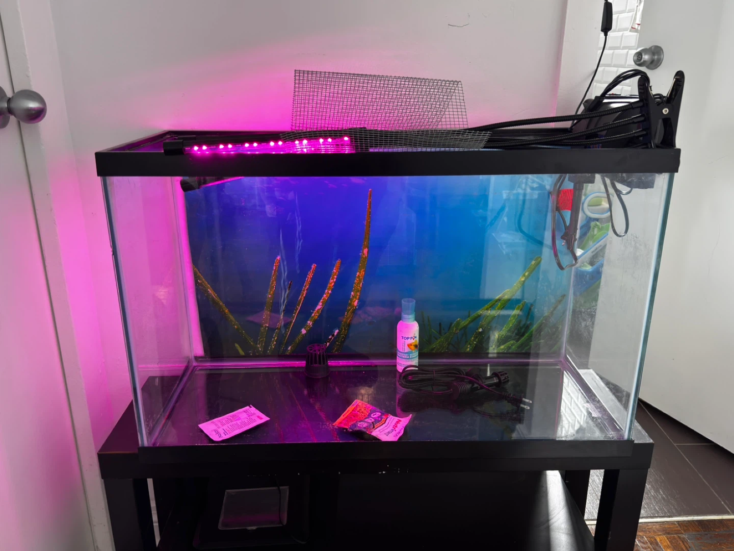 Aqueon 40 Gallon Aquarium with Stand and Accessories - photo 2