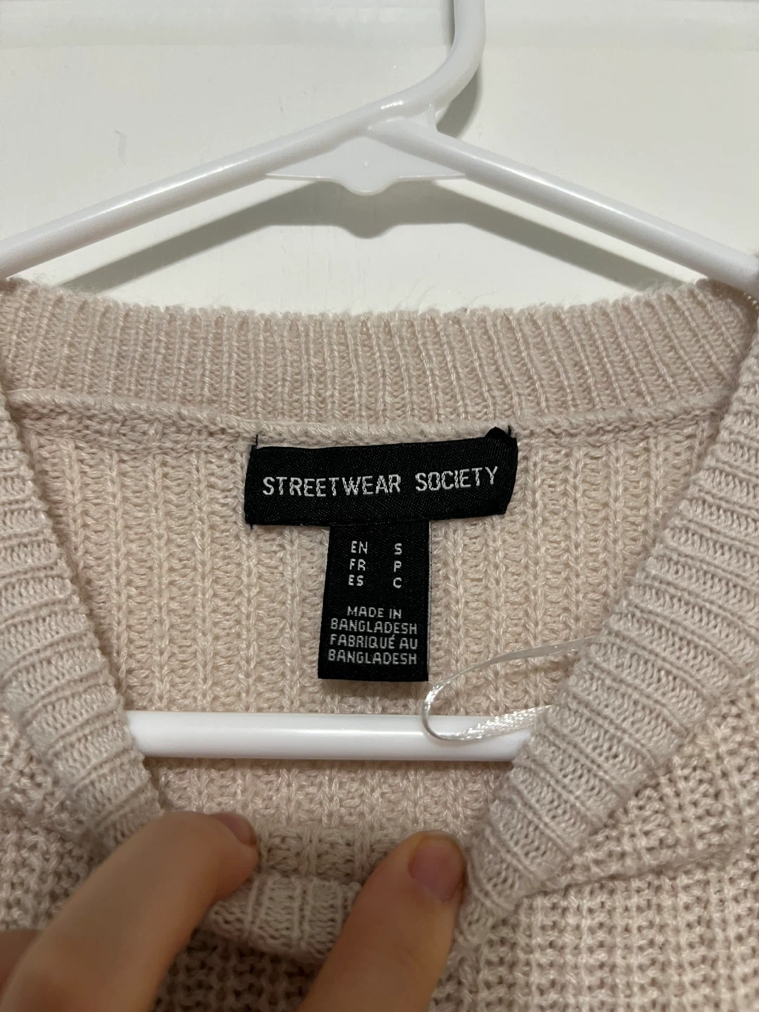 ⚽ Streetwear Society Cropped Knit Sweater - photo 2