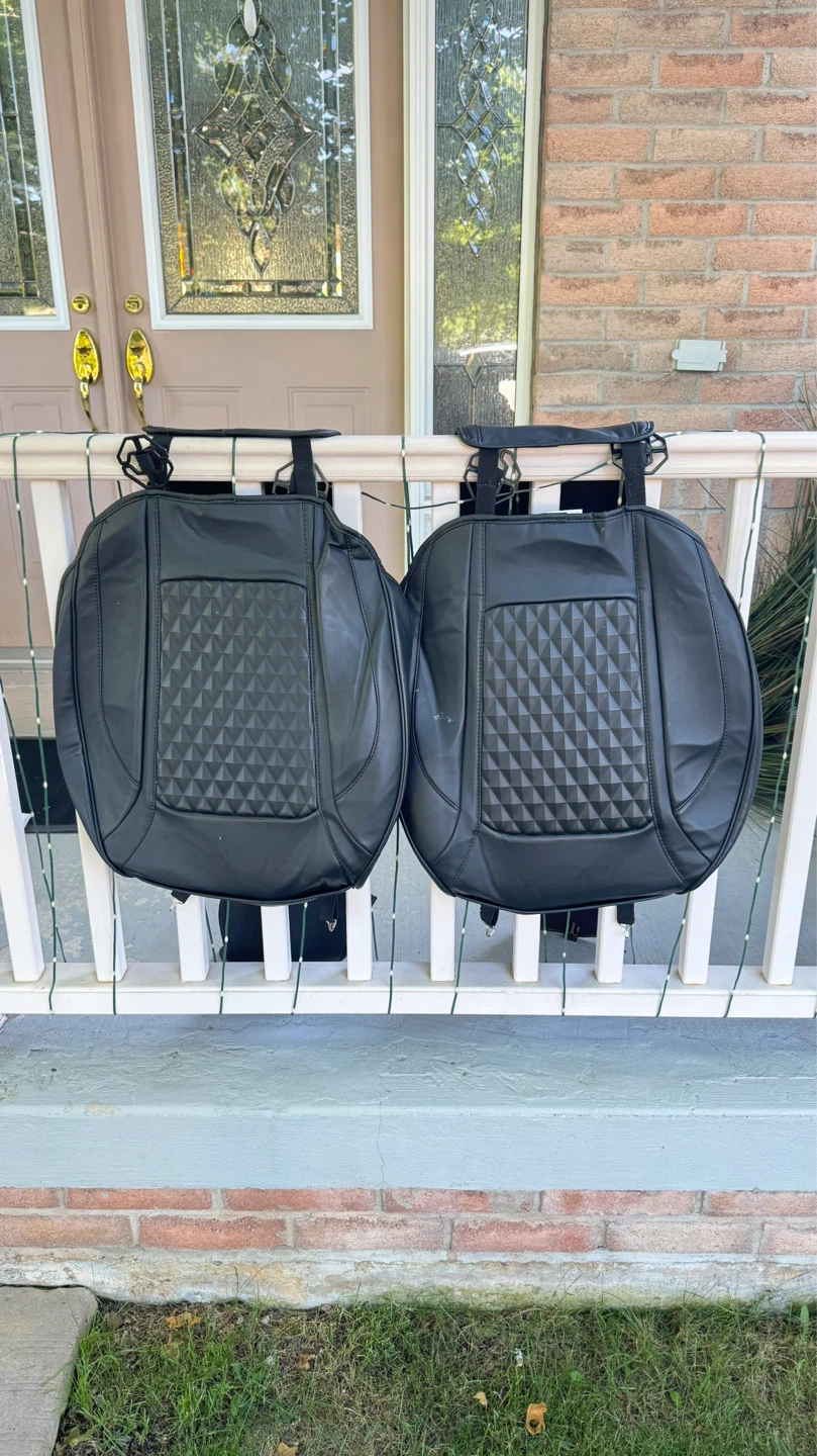 Black Car Seat Covers front only - photo 3