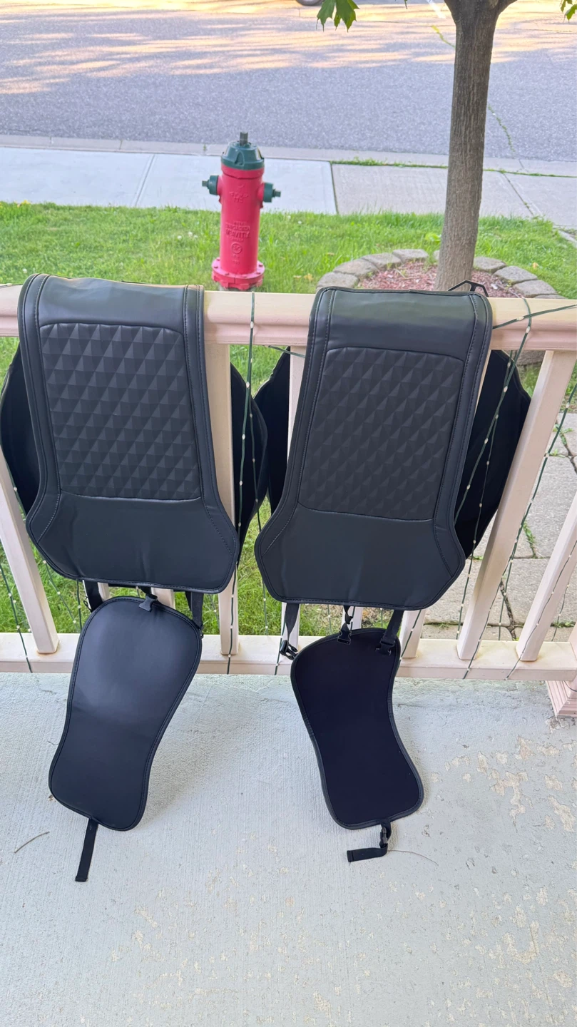 Black Car Seat Covers front only - photo 2